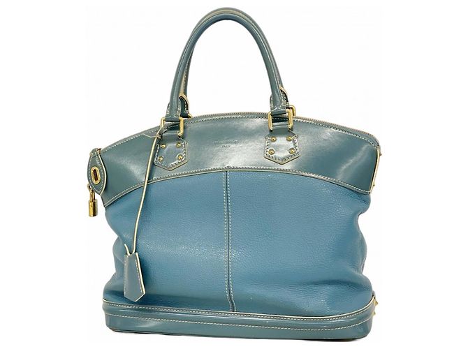 Bolso Lockit MM Suhali de Louis Vuitton Azul