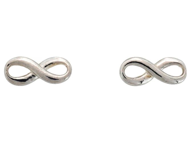 Boucles d'oreilles en argent sterling Infinity de Tiffany & Co.