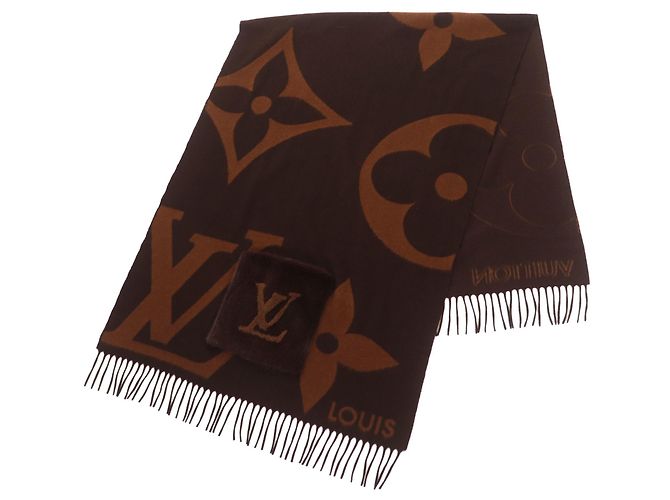 Sciarpa Gigante LOUIS VUITTON Marrone