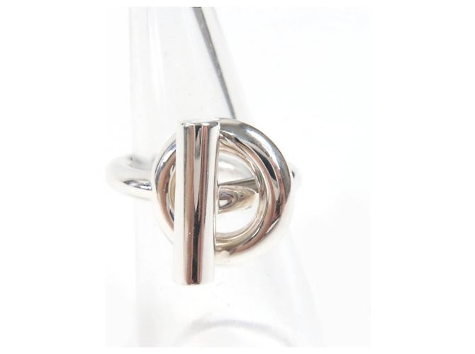 Ring Anel de prata Hermès Echappé MM