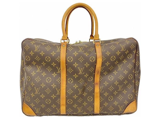 Borsa Boston Monogram Sirius 45 Louis Vuitton Marrone