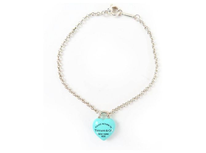 Return to Tiffany Pulsera charm Regreso a Tiffany de Tiffany & Co. Plata Azul