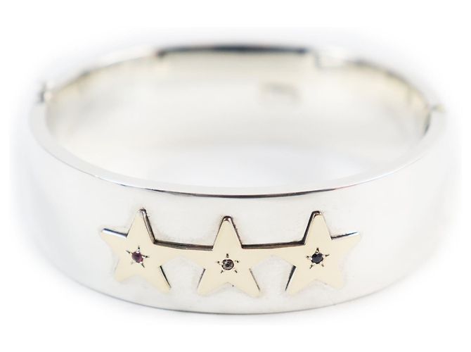 Tiffany & Co. 1940s Vintage 3-Star Bangle