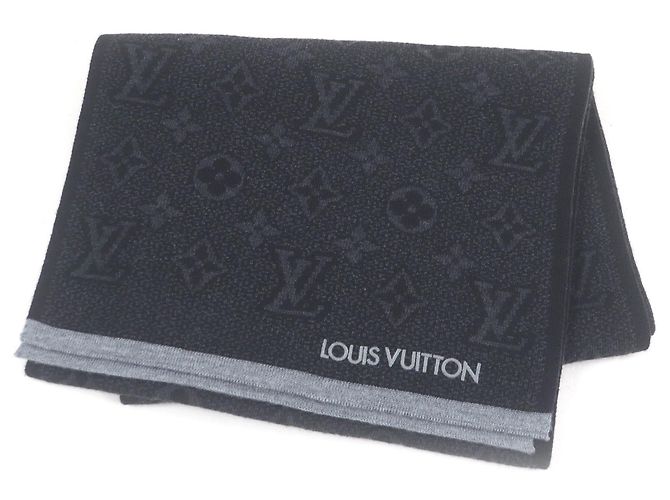 Wollschal My Monogram Eclipse von Louis Vuitton Braun