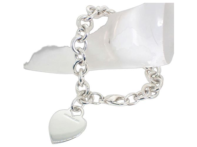 Bracciale con charm a forma di cuore Tiffany & Co. 925