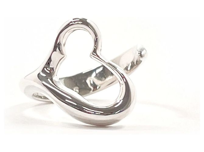 Tiffany & Co Tiffany Open Heart Elsa Peretti Ring Silber
