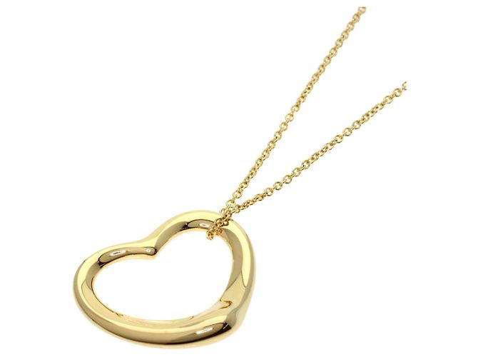 Elsa Peretti Collar Open Heart de Tiffany & Co. en oro amarillo de 18 quilates