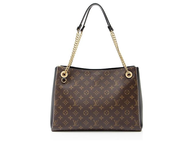 Tote Surene MM en toile Monogram Louis Vuitton Noir