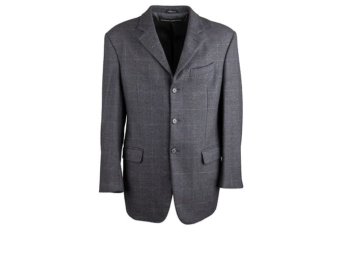 Gianfranco Ferré Studio Karierter Blazer - 90er Grau