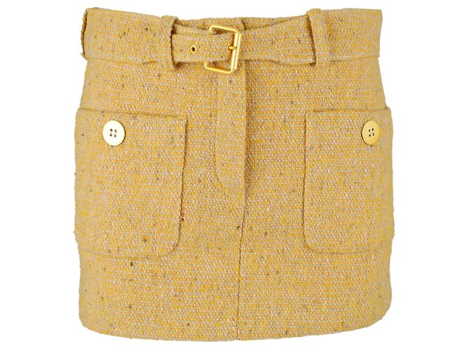 Balenciaga Minirock - 2000er Gelb