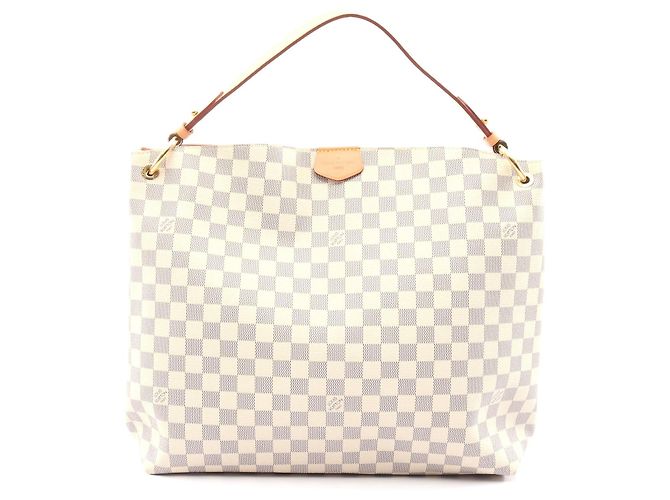 Sac à main Graceful MM de Louis Vuitton Blanc