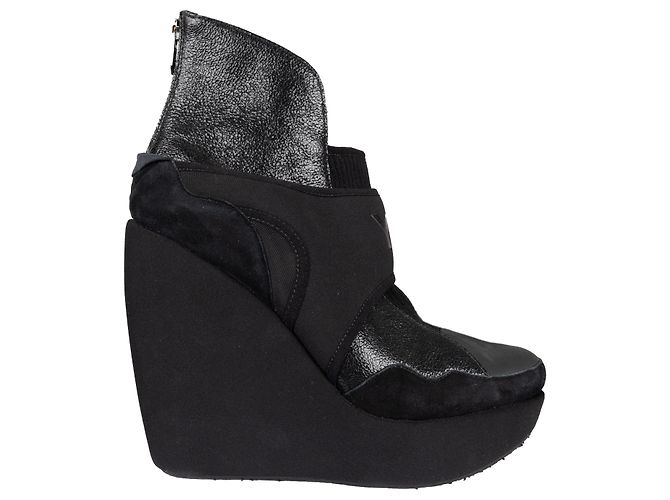 Y3 Y-3 Ankle Boots - '10s Black