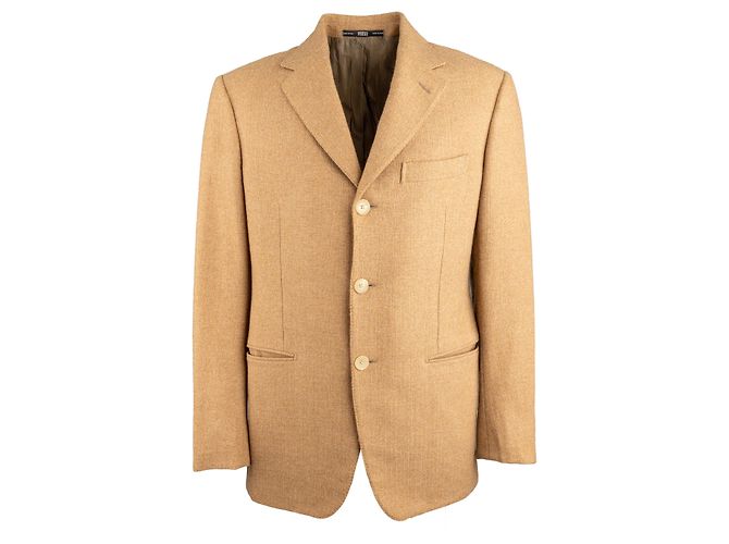 Blazer Camel Gianfranco Ferré - Anni 2000 Marrone