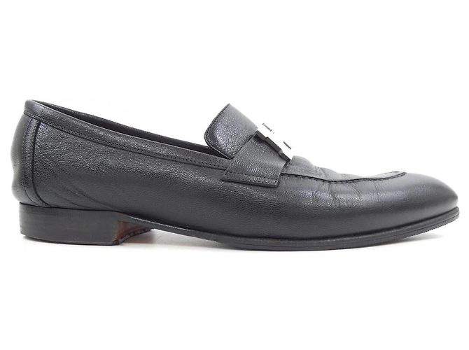 Chaussures Chevre Hermès Paris Noir