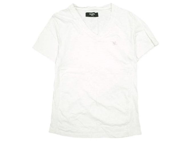 Autre Marque Camiseta de algodón bordada Orizuru RELAX 1piu1uguale3 Blanco