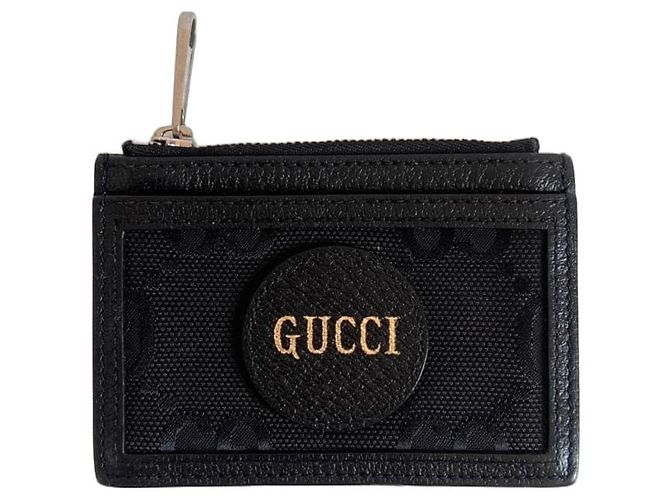 Gucci leather wallet for men Black