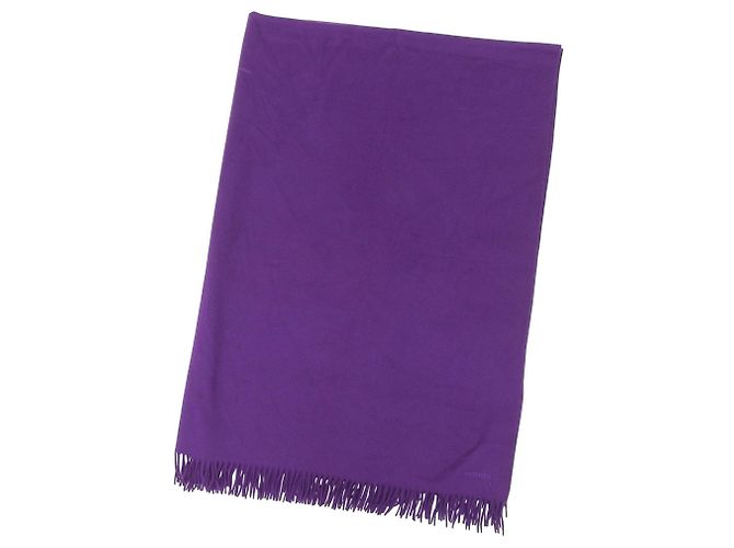 Écharpe en cachemire violet Hermès