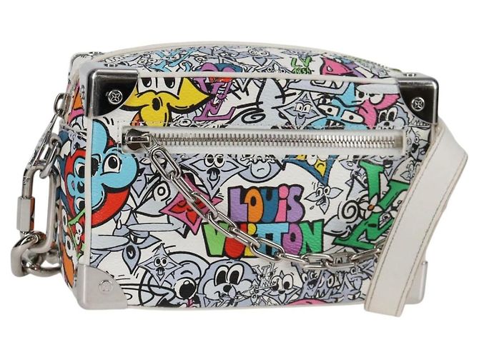 LOUIS VUITTON Bolsa Mini Soft Trunk Monogram Comics M82008 LV Auth 124897SM Multicolor