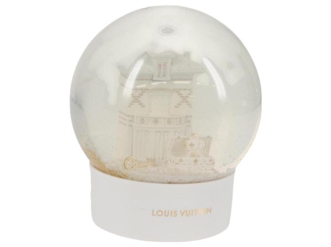 LOUIS VUITTON Vivienne Snow Globe VIP Only Clear White LV Auth 129009SAM