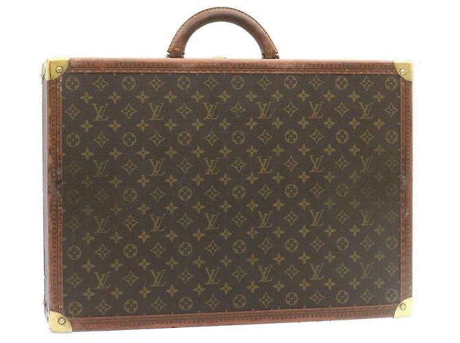 LOUIS VUITTON Monogram Cotteville 55 Trunk M21424 LV Auth 26865M