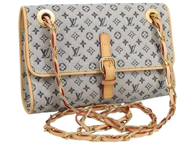 LOUIS VUITTON Borsa a Spalla Mini Camille Monogramma Blu M92002 Auth 98527SAV