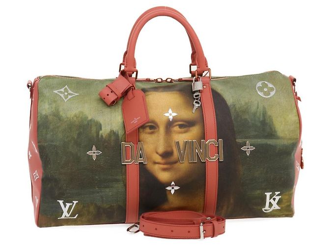 LOUIS VUITTON Masters Collection Keepall Bandouliere 50 Boston M43377 Auth 29559SM Multicolor