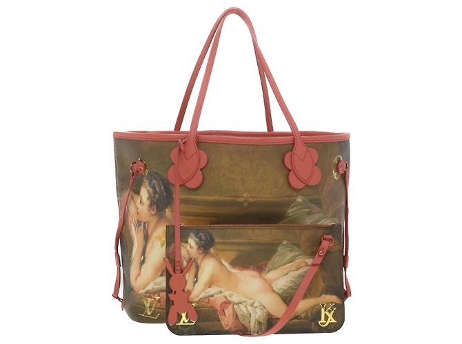 LOUIS VUITTON Colección Masters Neverfull MM Tote BOUCHER Rosa M43357 LV 67499SAM