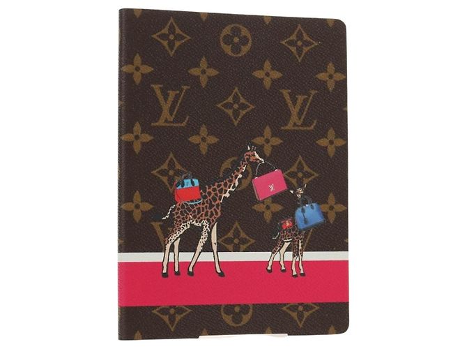 LOUIS VUITTON Monogram Kaye Clemence Note Cover GI0767 LV Auth 145799M