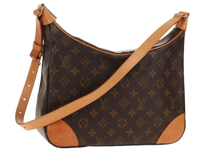 LOUIS VUITTON Bolsa de Ombro Monogram Boulogne 30 M51265 LV Auth am9239V