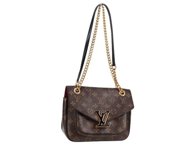 LOUIS VUITTON Borsa a Spalla Monogram Passy M45592 LV Auth 133625SAM Monogramma