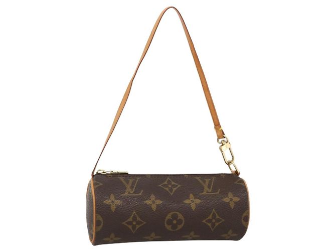 LOUIS VUITTON Monogramm Papillon Tasche LV Auth BAZ605A