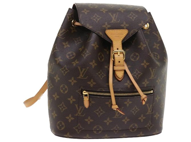 LOUIS VUITTON Mochila Monogram Montsouris M43431 LV Auth 56733SAM Monograma