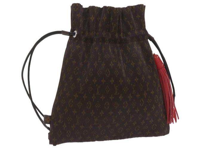 LOUIS VUITTON Bolsa de Ombro Monogram Explorer MM M42545 LV Auth 66240SAV Monograma