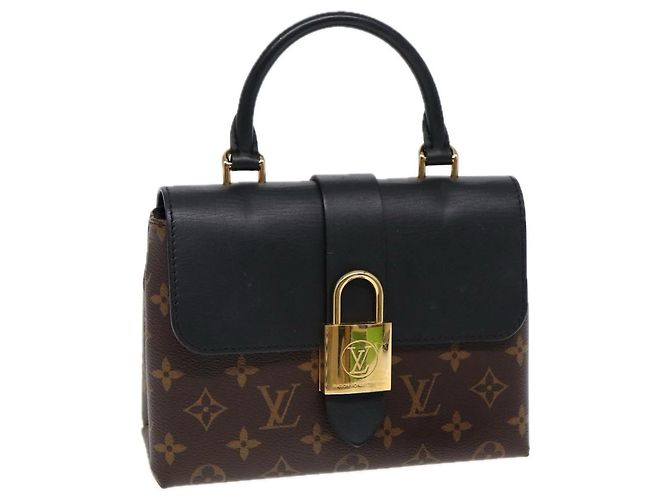 LOUIS VUITTON Sac à main Monogram Rocky BB 2way Noir M44141 LV Auth 85942SAM Monogramme