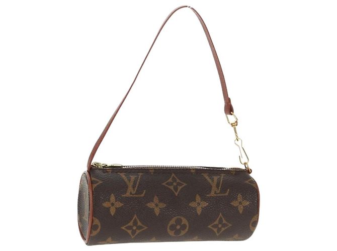 LOUIS VUITTON Monogramm Papillon Tasche LV Auth 163346