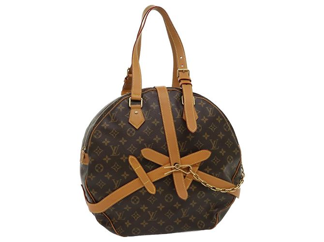 LOUIS VUITTON Boné Monogram Boné Macio Trunk Trunk M44750 LV Auth 31145SM Monograma