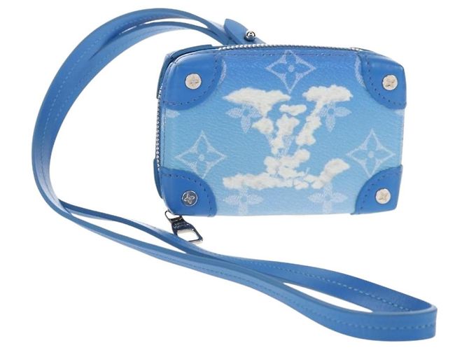 PORTefeuille Soft Trunk Clouds Louis Vuitton Bleu M45440 LV Auth 144891SAM