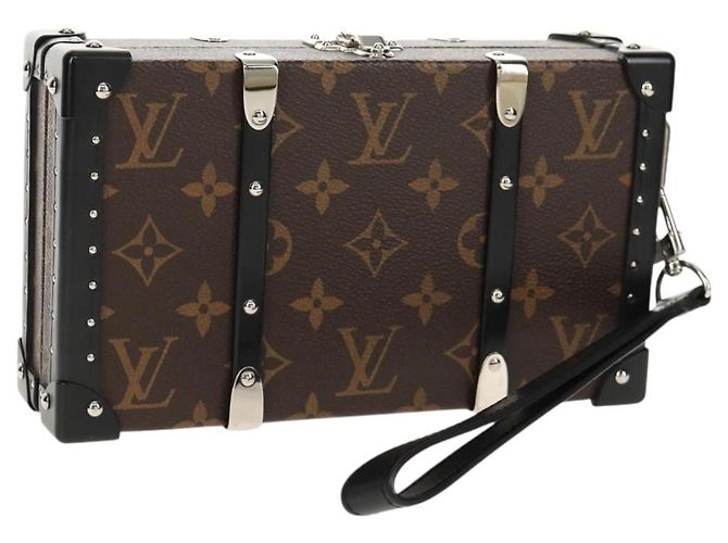 Cartera Larga Trunk Monogram Macassar LOUIS VUITTON M20250 LV Auth 148520SAM Monograma