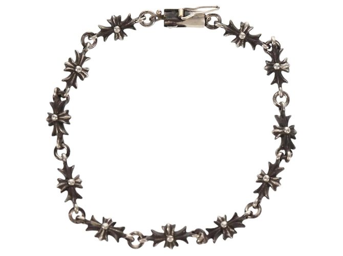 Bracciale Chrome Hearts Tiny ECH Plus Ag925 11 Link Auth 150919SAM Argento
