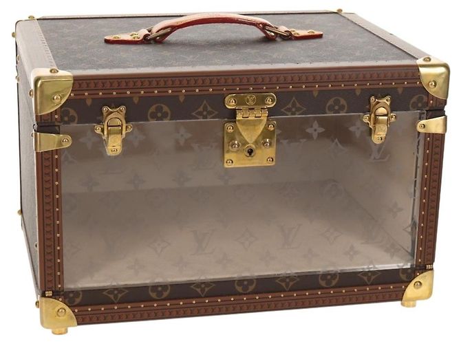 LOUIS VUITTON Handtasche Schuhbox Monogram M11432 LV Auth BA7936SAM Monogramm