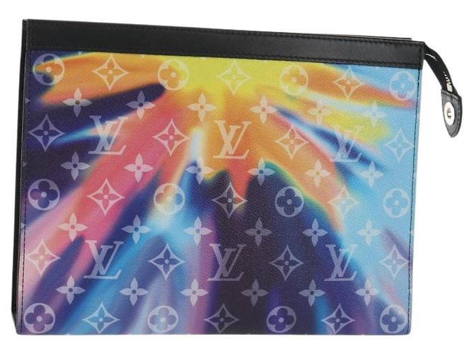 LOUIS VUITTON Pochette Voyage MM Monogram Sunset Borsa Clutch M45941 Auth BA7937SAM Monogramma