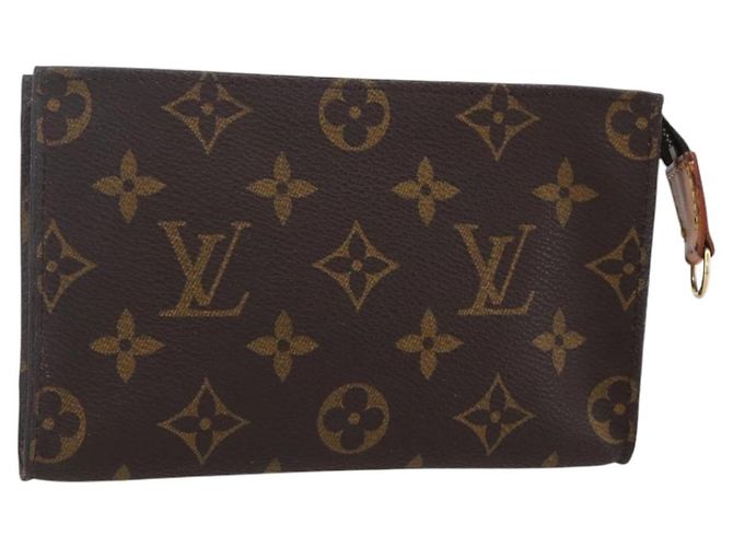 LOUIS VUITTON Monogram Bucket PM Accessory Pouch LV Auth ar13849