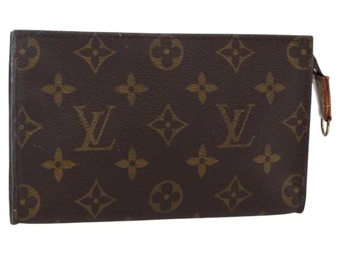 LOUIS VUITTON Monogram Bucket PM Accessory Pouch LV Auth ar13831