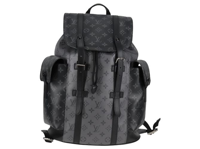 LOUIS VUITTON Mochila Monogram Eclipse Christopher PM M46331 LV Auth ar13619SM Monograma