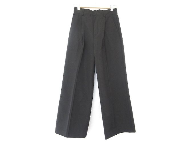 Autre Marque IENA Grogram Cropped Pants Black