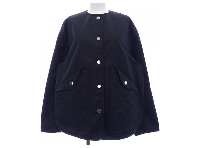 Hermès Hermes Collarless Jacket Black