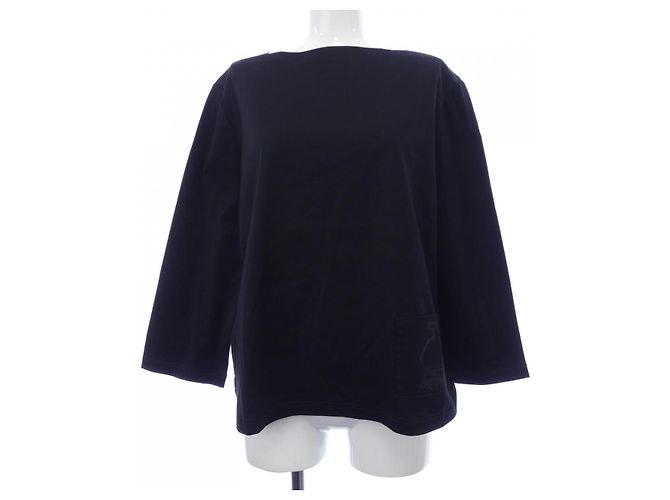 Hermès T-shirt in cotone Hermes Nero