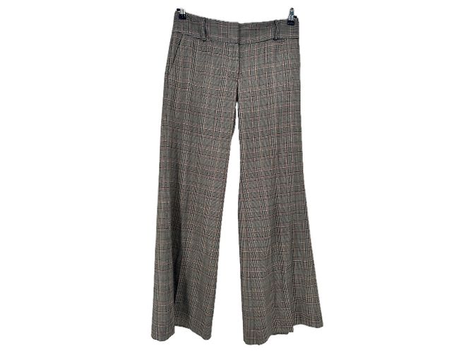 Frame Denim Hosen mit Hahnentrittmuster Schwarz