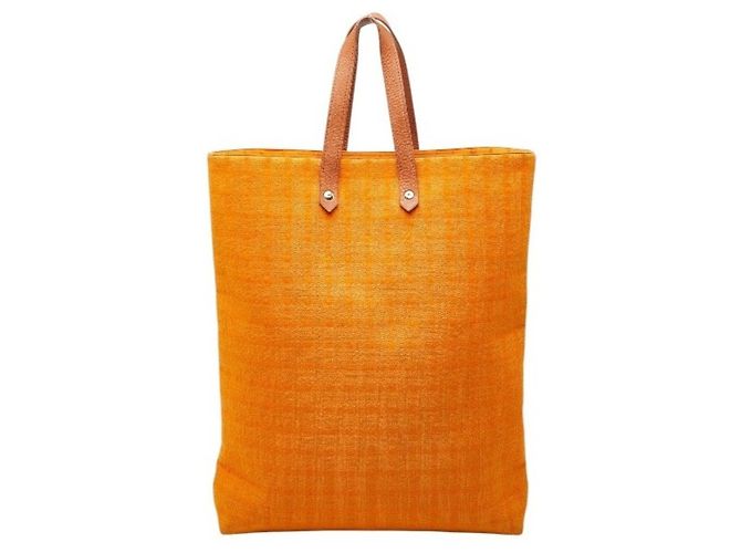 Bolso tote GM Amedaba Diago de Hermès Naranja