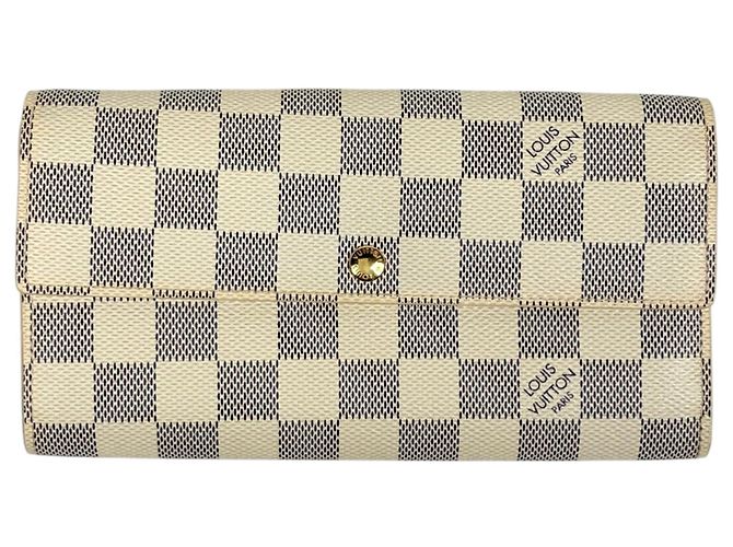 Cartera Larga Sarah de Louis Vuitton Blanco